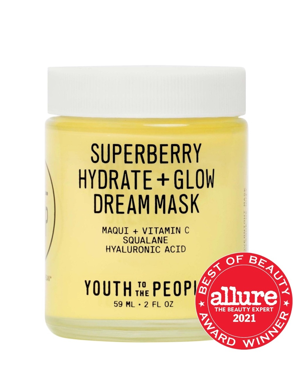 Youth to the People superberry hydrate + glow dream night cream